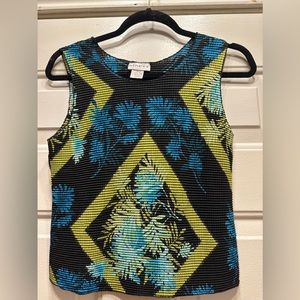 Beautiful Tropical “Nintey” Stretch Chic Tank Top!!!!